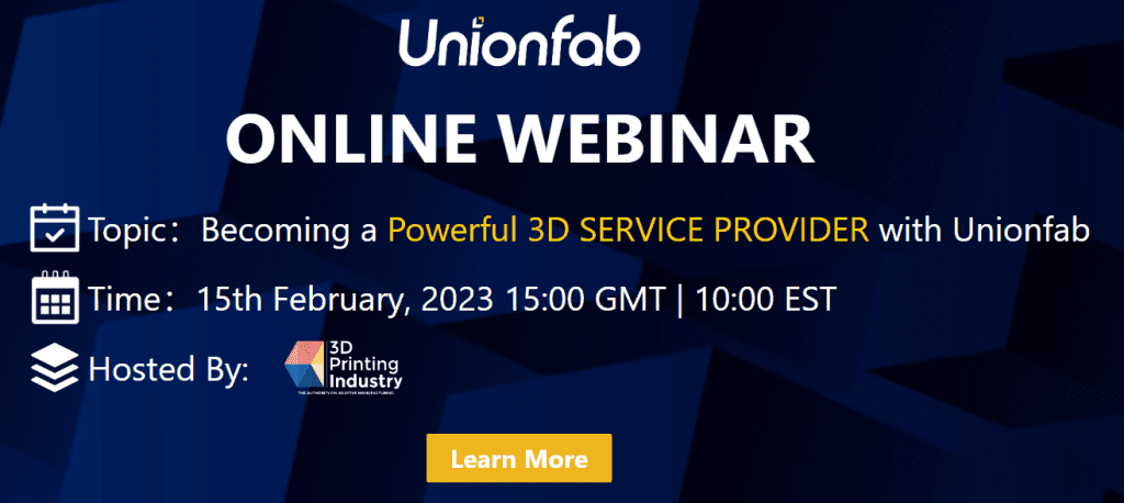 Unionfab Webinar